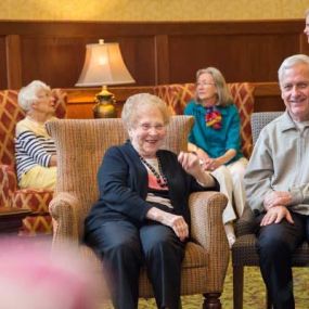 At Lilydale Senior Living, we are a tight knit community on a mission. We strive to provide our seniors with a healthy, balanced, and safe environment in which everyone is happy.
