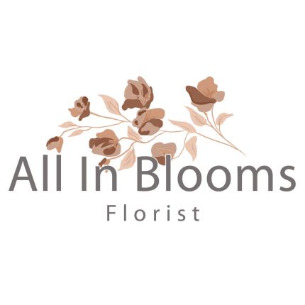 Logo fra All in Blooms Florist