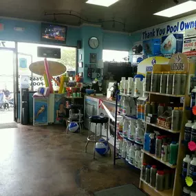 Visit our local pool store for all your pool and spa supplies.