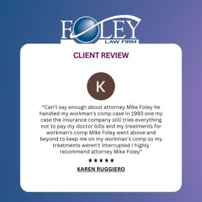 Review from Foley Law Firm | Scranton, PA