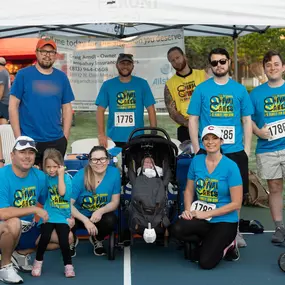 On Saturday September 23rd. The agency was the Presenting sponsor of the 12th annual Cheval Cares 5K Family Fun run, Benefitting the National Pediatric Cancer Association.  We have been presenting sponsors of this event since its inception and supporters of the NPCF for many years prior to that.  Did you know that each day 43 children receive a cancer diagnosis.  Only 4% of all cancer research funds are allocated to childhood cancer research.  This year the event raised over $45,000 for the NPCF