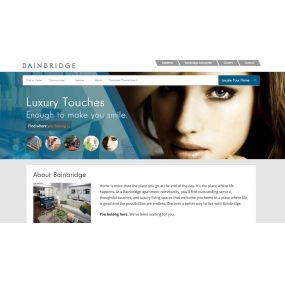 Responsive website design | BainbridgeApartments.com