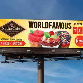 Get noticed with a billboard design that captures attention. Contact Prime Advertising + Design for your next standout campaign!