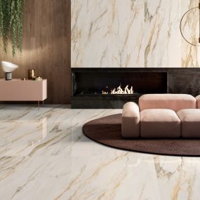 Tru Marmi comes from a curated selection of the most valuable light marble, reproduced with the highest digital precision in porcelain.