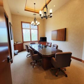 Conference room at our Appleton personal injury law office