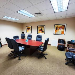 Green Bay personal injury office conference room