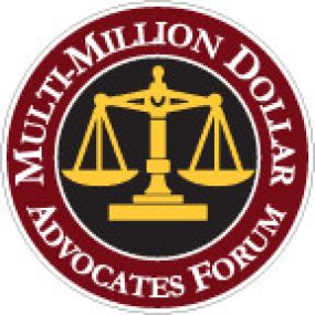 Lifetime members of the Multi Million Dollar Advocates Forum.