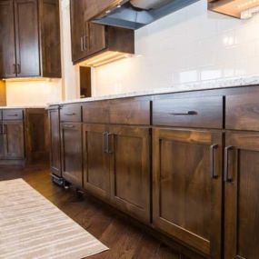 Built in spice or wine racks, pop up mixer stands, and recycling roll outs are only some of the special designs McChesney Cabinets can make for your home. Visit our website for a gallery of the work and services we provide.