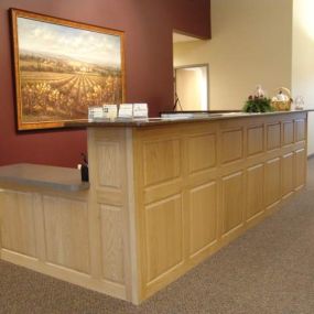 With many different elegant wood options, such as Cherry and Oak, McChesney Cabinets is truly willing to work with anything. Give us a call to learn more.