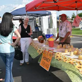 Another delicious product found at the Maple Grove Farmers Market is honey! Ken and Sandy Taschannen produce certified organic honey, and have won over 70 Minnesota State Fair Ribbons. Come and visit the Maple Grove Farmers Market for some honey, and many other sweet tasting products!