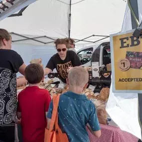 At Aki's BreadHaus, there is a large variety of German styled home baked goods - including bread! Stop and visit them at the Maple Grove Farmers Market today!