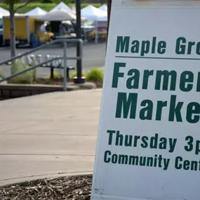 At The Maple Grove Farmers Market, we maintain a commitment to local agriculture, supporting small growers and producers, and providing an inviting venue for shoppers outside and insider.