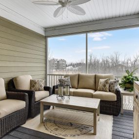 Expand your living space outdoors with a luxury custom porch from Wooddale Builders, Inc. Here, you benefit from a team of expert residential porch builders able to assist you with initial design and construction, all the way through to follow-up.
