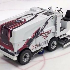 We offer complete customization through all of our marketing services, including Zamboni Wraps. This Zamboni Wrap definitely catches the eye with its creative and unique design, and we can help you do the same.
