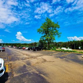 Parking at our personal injury office in Madison, WI.