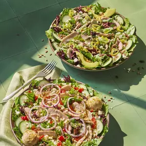 Mediterranean Chicken Grains with Greens & Balsamic Bliss Chicken Greens with Grains