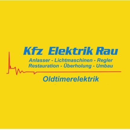 Logótipo de Kfz-Elektrik, Erich Rau KFZ-Techniker