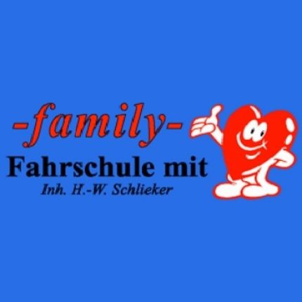 Logo van family-Fahrschule mit Herz