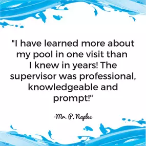 Pool Troopers Customer Testimonial