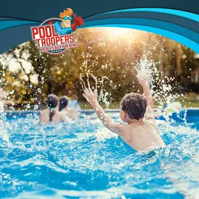 Kids Playing in Pool