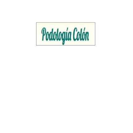 Logo da Podología Colón