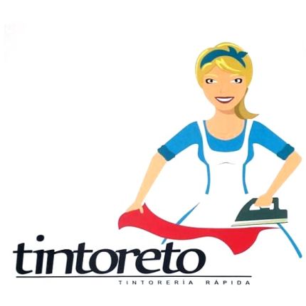 Logotipo de Tintoreto Tintorería Rápida