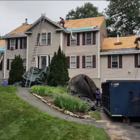 Roof Installation Project in Progress