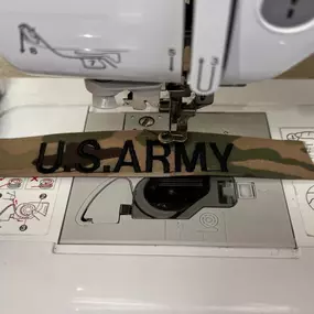 sewing and alterations of military uniforms. Rank Changes. Name tapes. Alterations to ocp and agsu uniforms