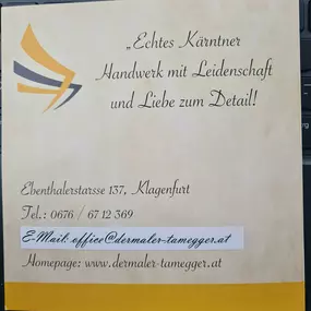 Malermeister Philip Tamegger