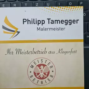 Malermeister Philip Tamegger