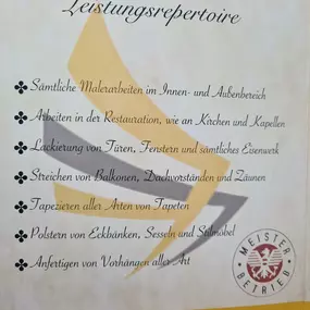 Malermeister Philip Tamegger