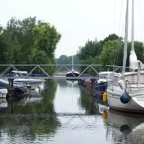 ligplaatsen in het groen