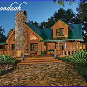 The Shenandoah, a beautiful Cypress Log Home located in Florida