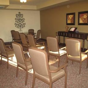 Here at Engel Haus, we value spirituality. That is why we have our own Chapel on campus. Stop and visit us today!