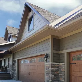 Beautiful siding that creates a crisp, clean, uniform appearance for your home's exterior.