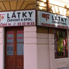 Látky ČERVENÝ a spol. - látky a bytový textil Praha 2