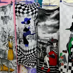 Látky ČERVENÝ a spol. - látky a bytový textil Praha 2