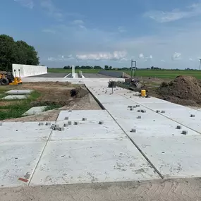 Aanleg sleufsilo's en kavelpaden