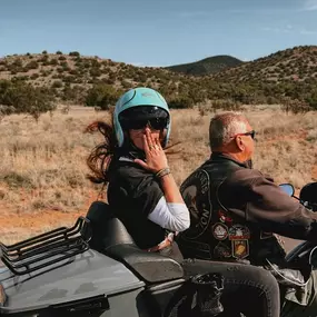 Savannah on a Bike ride in AZ