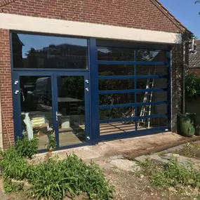 Openslaande garagedeur