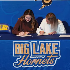 A big shout out to our Youth Apprentices, Izzy and Marissa! 
We enjoyed celebrating with you this week at Big Lake High School's Signing Day. Thank you for allowing GA to be part of your nursing journey. We can’t wait to see where your paths take you. Exciting times ahead for you both!