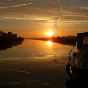 Zonsondergang vanuit de Doerak