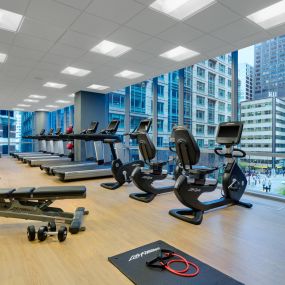 Keep up your fitness routine in the large state-of-the-art fitness center within the Hyatt Place Chicago/Downtown-The Loop.
