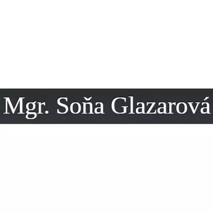 Logo from Glazarová Soňa, Mgr.