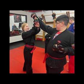 We’re gearing up for Advanced Graduation on May 18th! 
Advanced Red belts and above who are eligible for graduation are working extra hard with their attackers to get ready.  Hard work pays off ????
