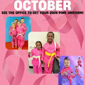 We’re ready to rock our pink for breast cancer awareness all month long!