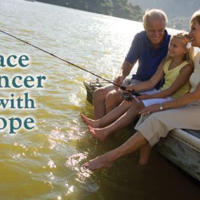 Face cancer with hope.