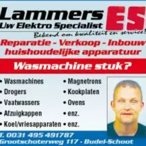 Lammers Electro Specialist Witgoedapparatuur