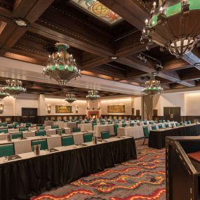 Event space at La Fonda: Lumpkins ballroom