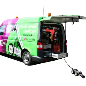 Kamerový systém pro revize kanalizace